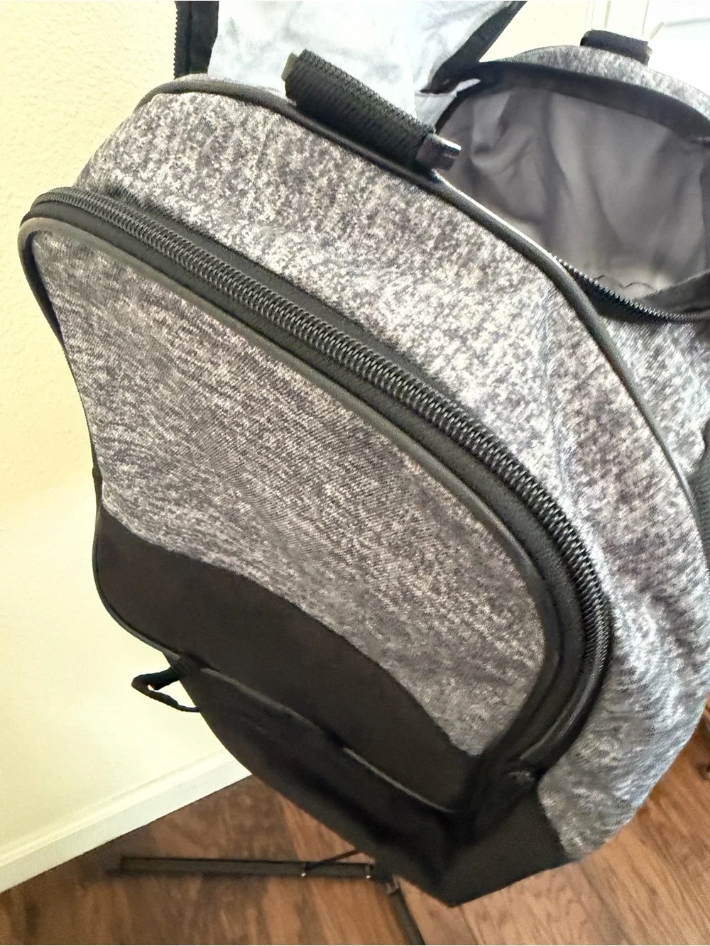 adidas Gray and Black Men’s Duffel Bag